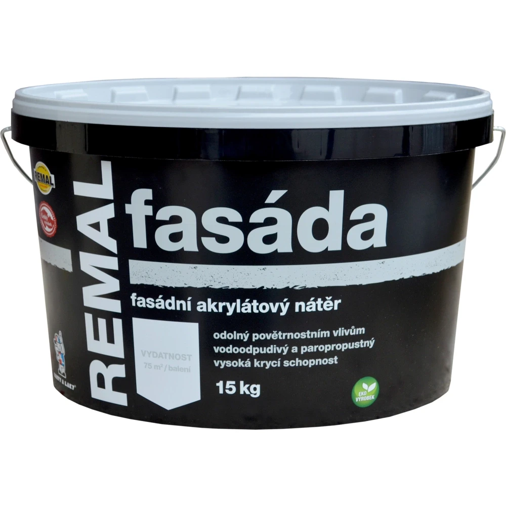 REMAL Fasáda, akrylátová fasádna farba