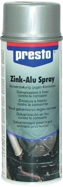 Zinkové spreje a hliníkové spreje